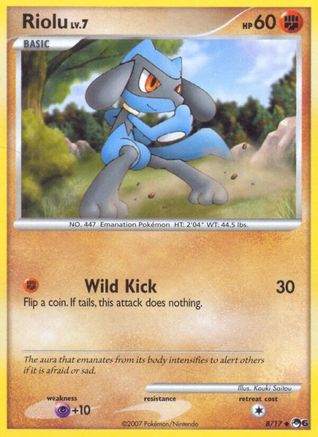 Riolu 008/17 - POP Series 6