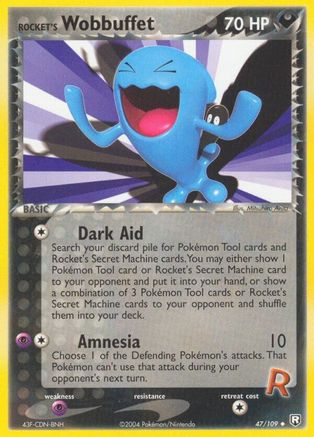 Rocket's Wobbuffet 047/109 - Team Rocket Returns - Reverse Holofoil