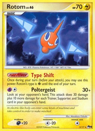Rotom 005 - POP Series 9 - Holofoil
