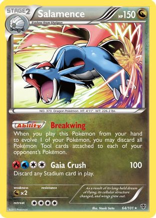 Salamence 064/101 - Plasma Blast Reverse Holofoil