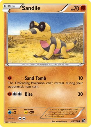 Sandile 063/114 - Black and White
