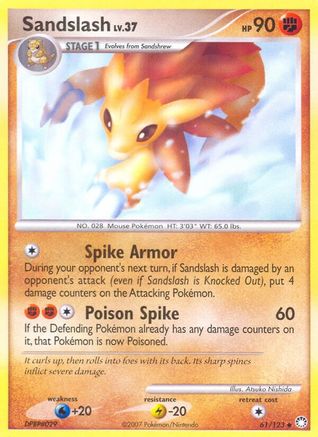 Sandslash 061/123 - Mysterious Treasures