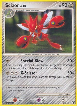 Scizor 029/100 - Majestic Dawn Reverse Holofoil