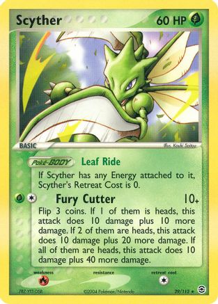 Scyther 029/112 - FireRed & LeafGreen