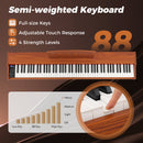 88-Key Keyboard Piano Set with Adjustable Stand