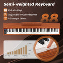 88-Key Keyboard Piano Set with Adjustable Stand
