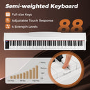 88-Key Keyboard Piano Set with Adjustable Stand