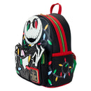 Disney Loungefly The Nightmare Before Christmas Smiling Jack Light-Up Mini Backpack