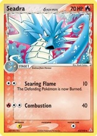 Seadra (Delta Species) 052/110 - Holon Phantoms Reverse Holofoil