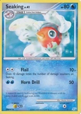 Seaking 007 - DP Trainer Kit Manaphy & Lucario