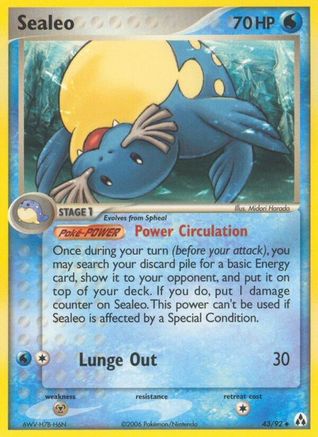 Sealeo 043/92 - Legend Maker Reverse Holofoil