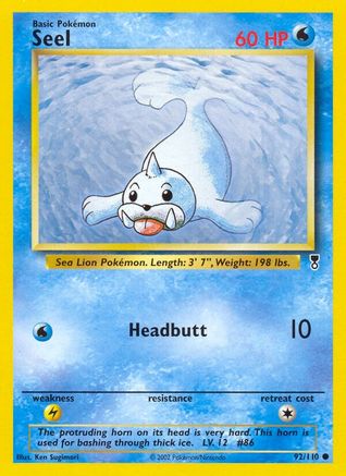 Seel 092/110 - Legendary Collection