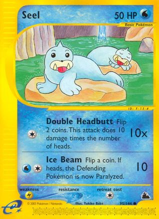 Seel 095/144 - Skyridge Reverse Holofoil