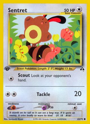 Sentret 063/75 - Neo Discovery 1st Edition