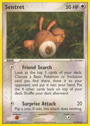 Sentret 075/109 - Team Rocket Returns - Reverse Holofoil