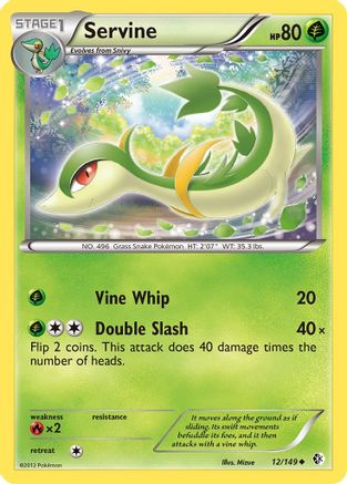 Servine 012/149 - Boundaries Crossed Reverse Holofoil