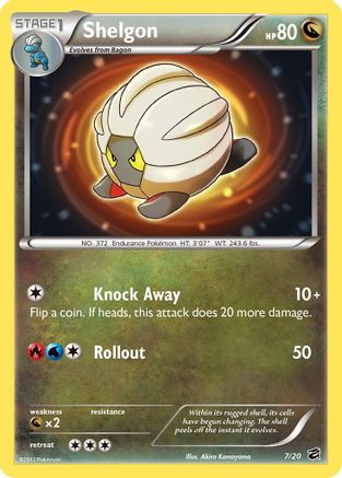 Shelgon 007/20 - Dragon Vault Holofoil