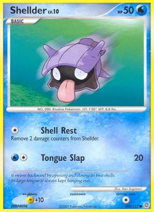 Shellder 105/132 - Secret Wonders Reverse Holofoil