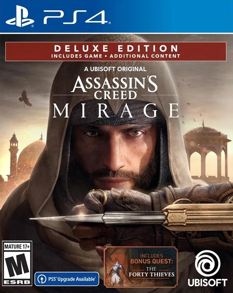 Assassin's Creed Mirage Deluxe Edition (PlayStation 4)