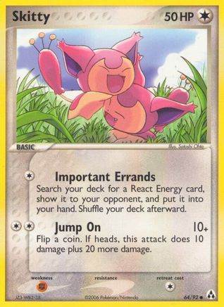 Skitty 064/92 - Legend Maker Reverse Holofoil