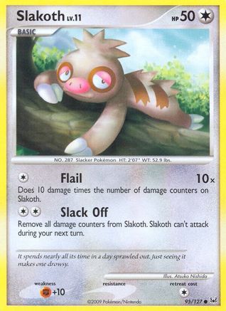 Slakoth 095/127 - Platinum Reverse Holofoil