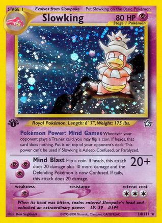 Slowking 014/111 - Neo Genesis