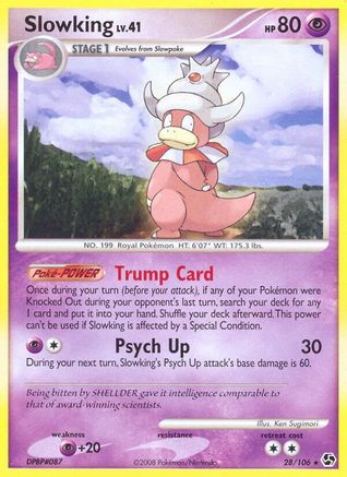 Slowking 028/106 - Great Encounters Reverse Holofoil