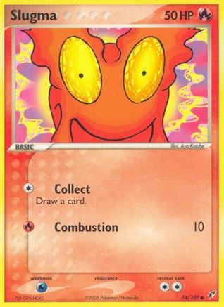 Slugma 074/107 - Deoxys - Reverse Holofoil