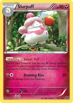 Slurpuff 095/146 - XY Base Set Holofoil