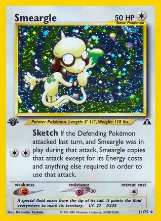 Smeargle 011/75 - Neo Discovery