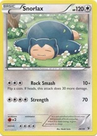 Snorlax 026/39 - Kalos Starter Set