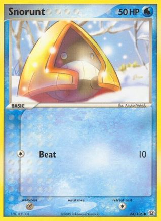 Snorunt 064/106 - Emerald