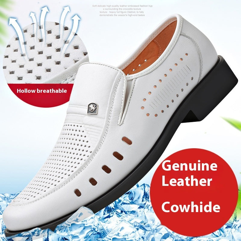 Men's Breathable Leather Sandals