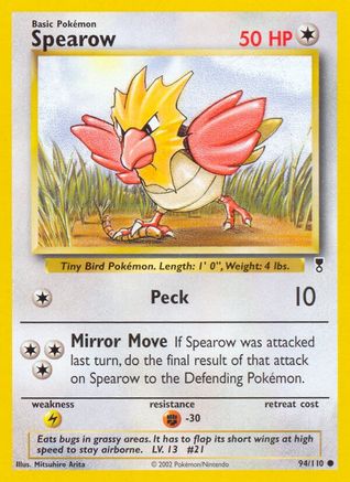 Spearow 094/110 - Legendary Collection Reverse Holofoil