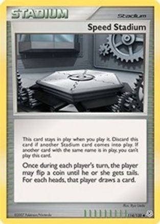 Speed Stadium 114/130 - Diamond and Pearl Reverse Holofoil