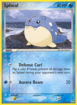Spheal 065/108 - Power Keepers - Reverse Holofoil