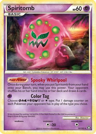 Spiritomb 010/102 - Triumphant Holofoil