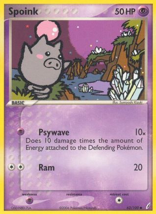 Spoink 062/100 - Crystal Guardians