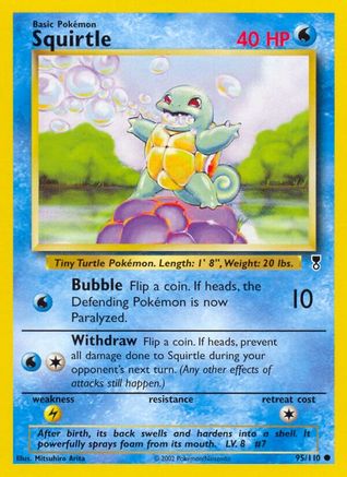 Squirtle 095/110 - Legendary Collection Reverse Holofoil