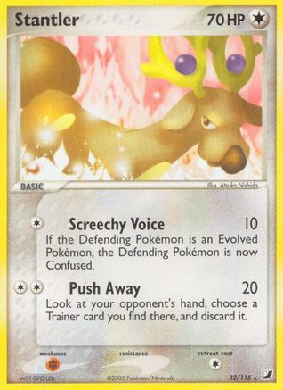 Stantler 032/115 - Unseen Forces Reverse Holofoil