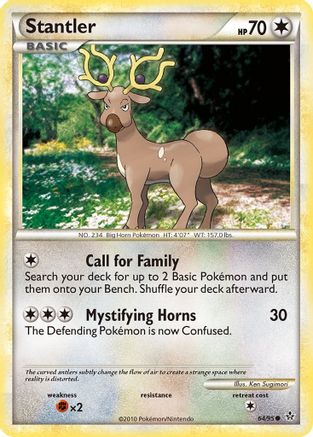 Stantler 064/95 - Unleashed Reverse Holofoil