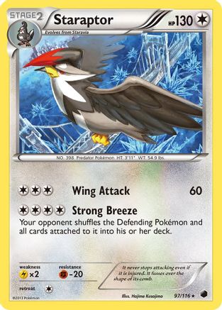 Staraptor 097/116 - Plasma Freeze