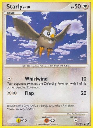 Starly 075/100 - Majestic Dawn