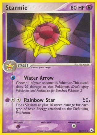 Starmie 049/101 - Hidden Legends