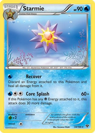 Starmie 034/146 - XY Base Set