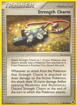Strength Charm 081/101 - Dragon Frontiers Reverse Holofoil