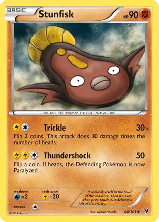 Stunfisk 068/101 - Noble Victories Reverse Holofoil