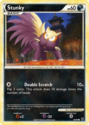 Stunky 069/90 - Undaunted Reverse Holofoil