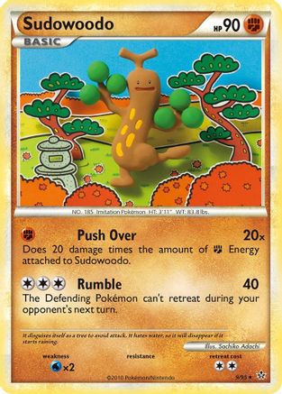 Sudowoodo 009/95 - Unleashed Reverse Holofoil