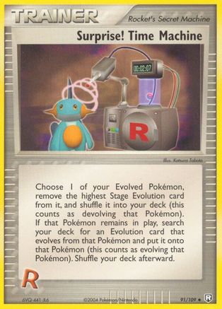 Surprise! Time Machine 091/109 - Team Rocket Returns